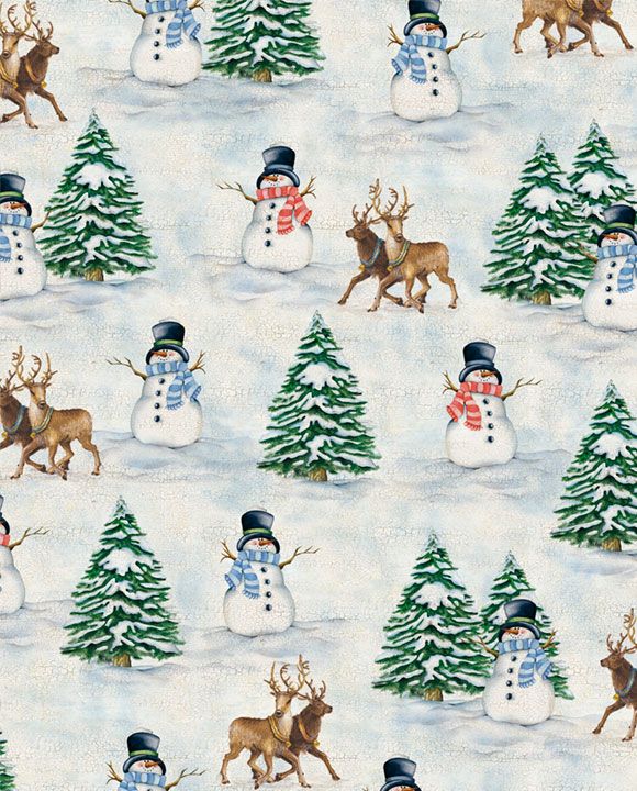 GWX 'Pupazzi di Neve' Patterned Paper