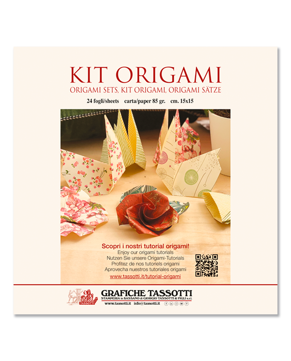 OR Origami Paper Set 'Remondini mazzetti di fiori'