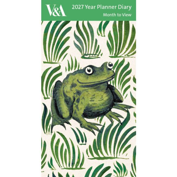 DI 2027 V&amp;A FROG TILE YEAR PLANNER DIARY (PP6)