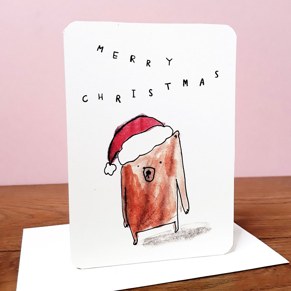 GCX Christmas Bear Greeting Card