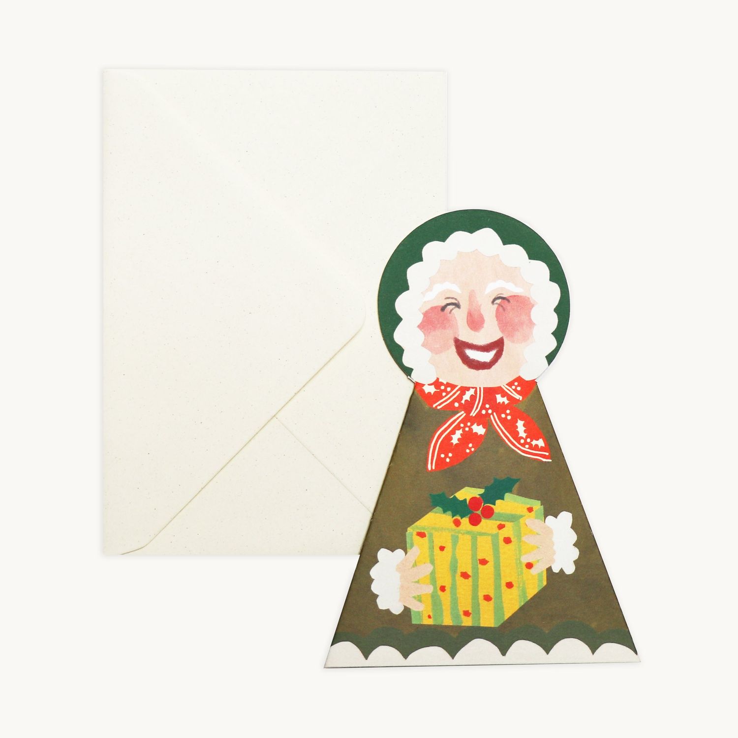 GCX Mrs Claus Stand-Up Greeting Card