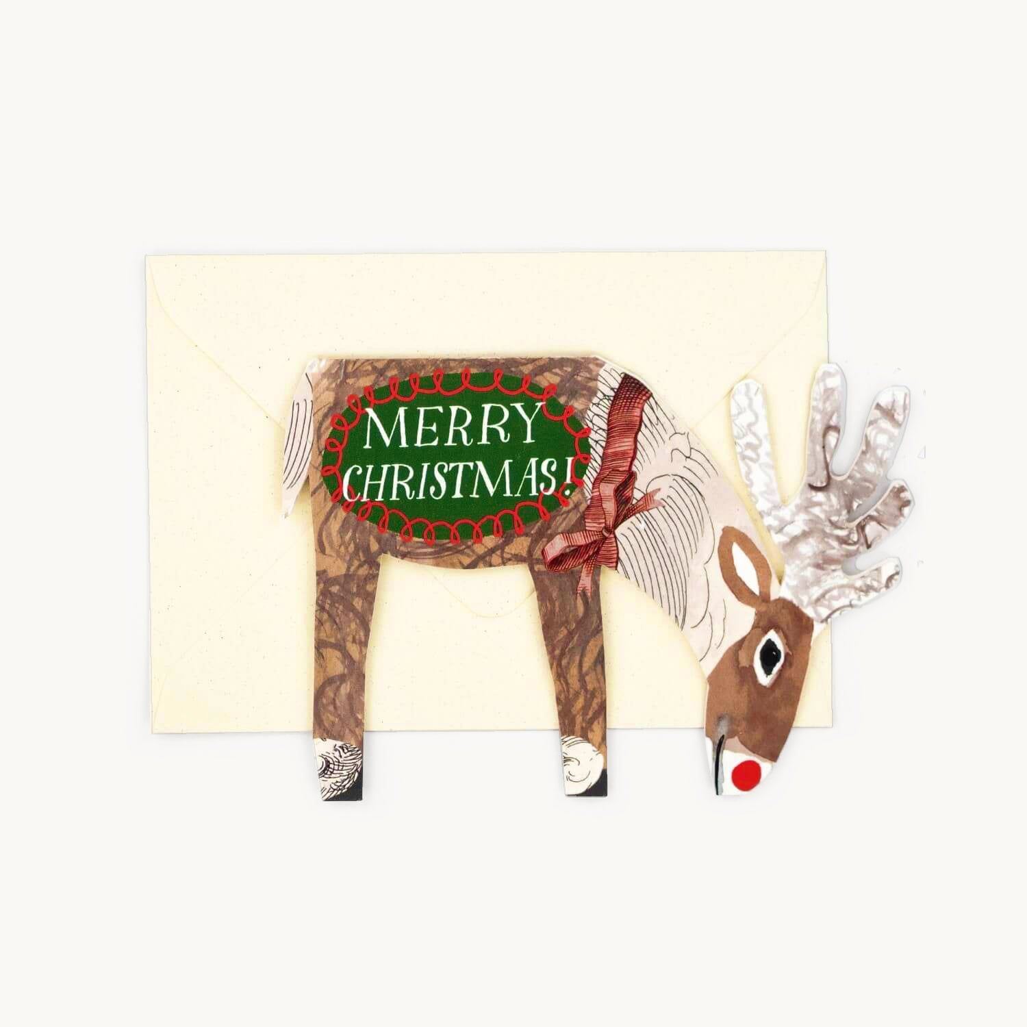 GCX Rudolph Christmas Card
