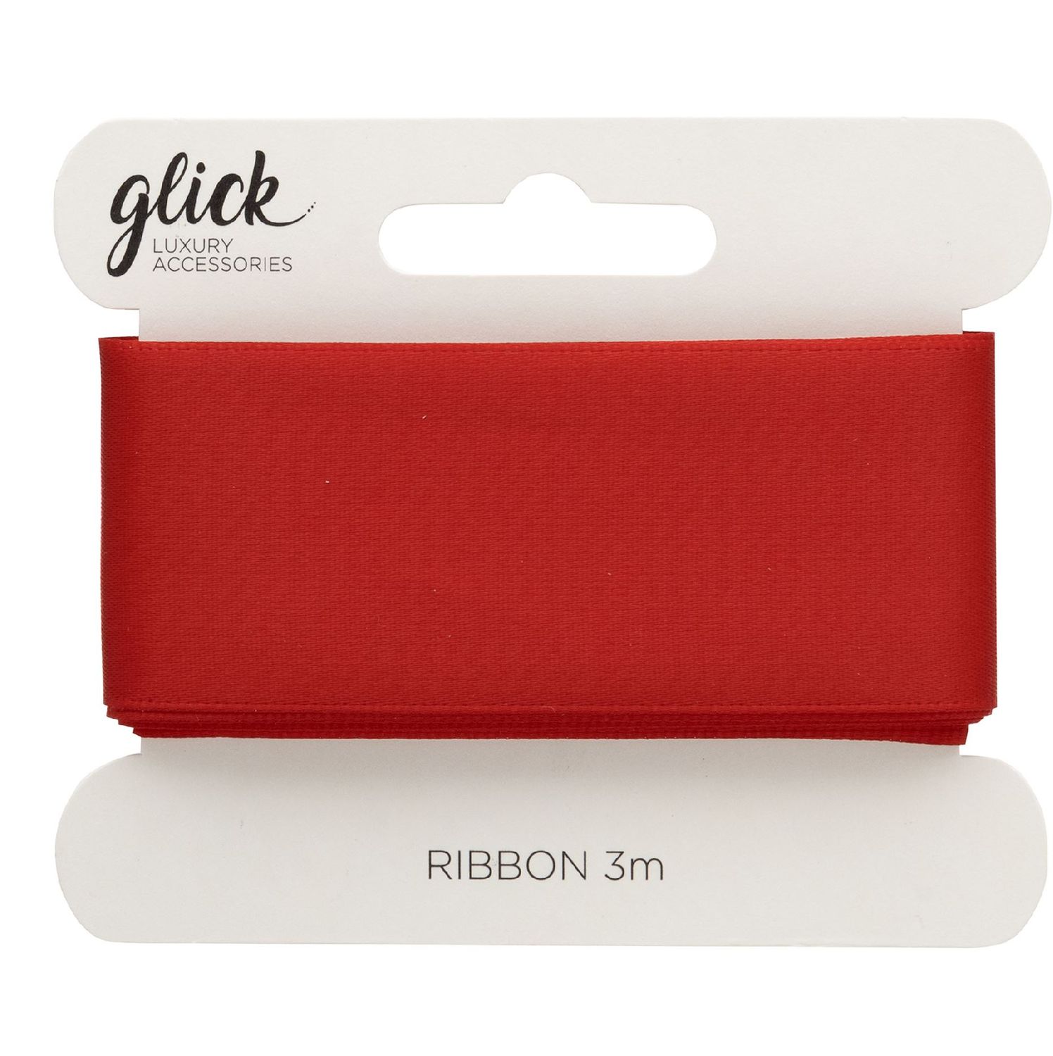GTX RIBBON SATIN 3M RED SGL
