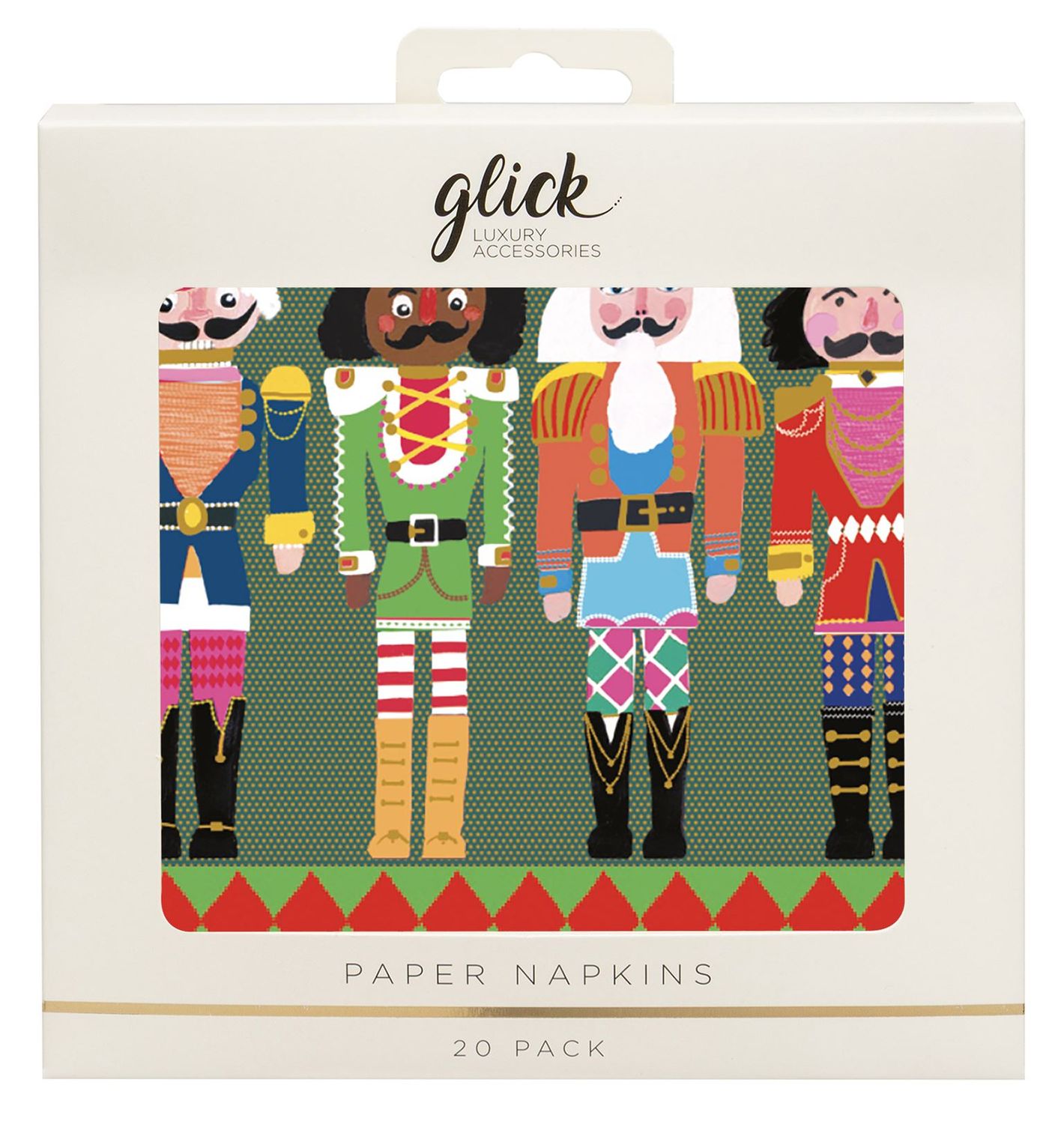 NAX NAPKINS (20) NOBLE NUTCRACKERS SGL