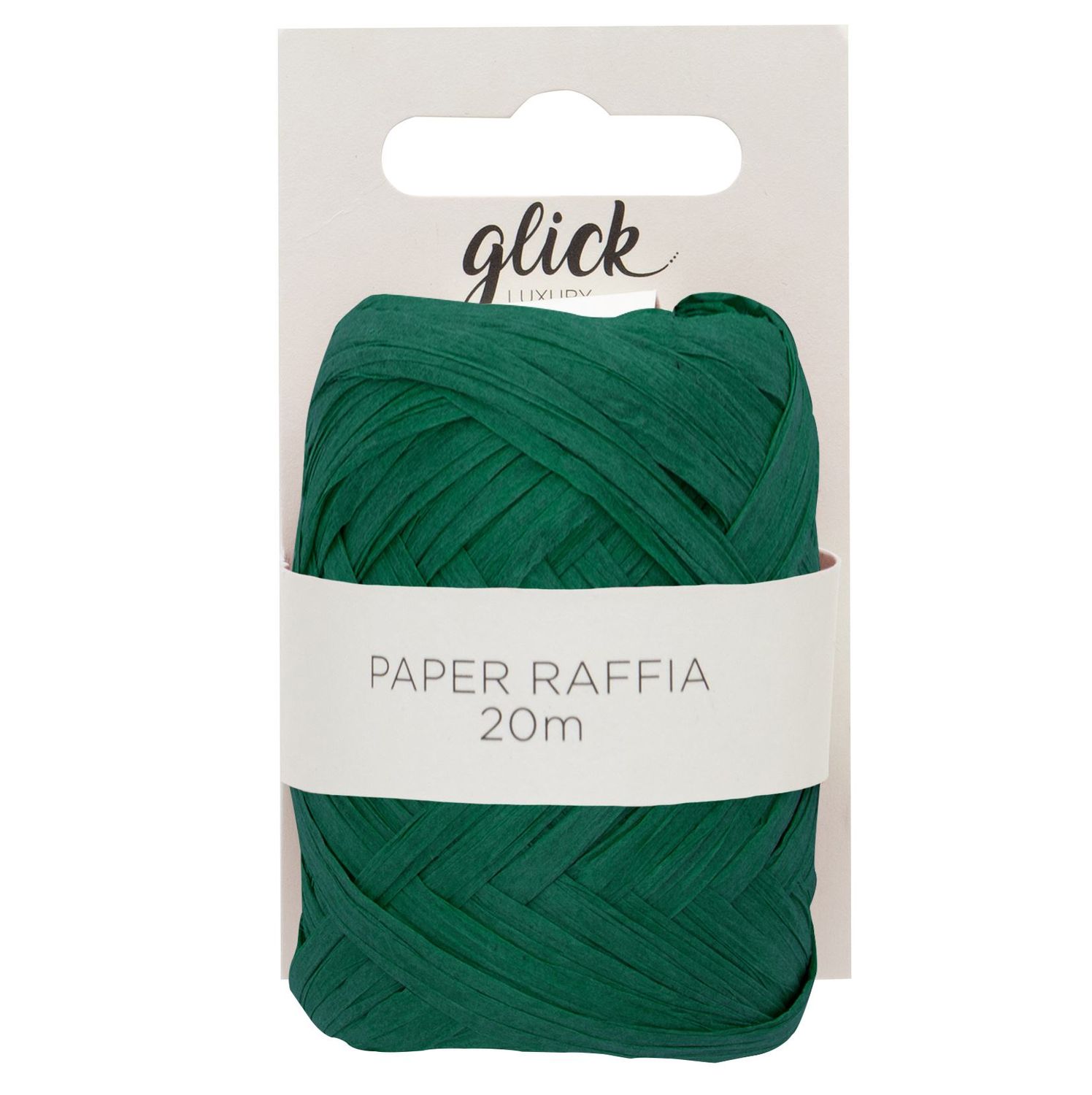 GTX PAPER RAFFIA 20M GREEN SGL