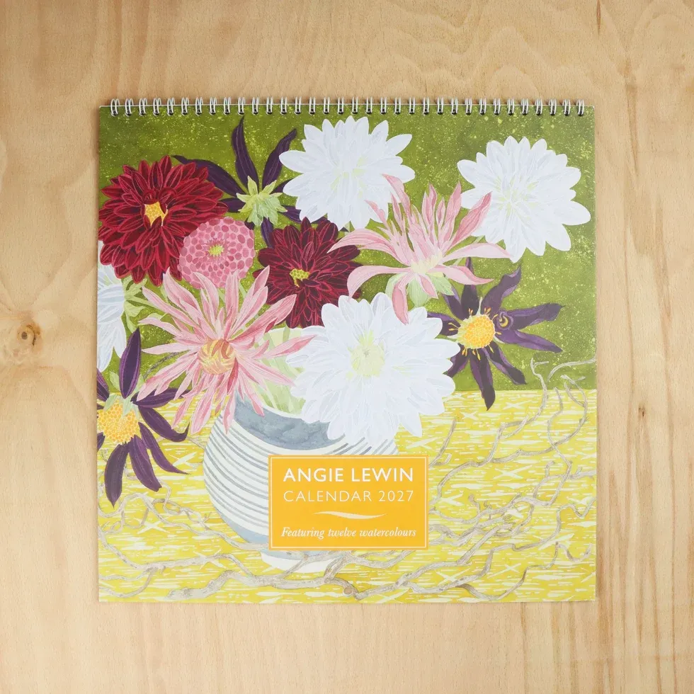 CA 2027 Angie Lewin Wall Calendar