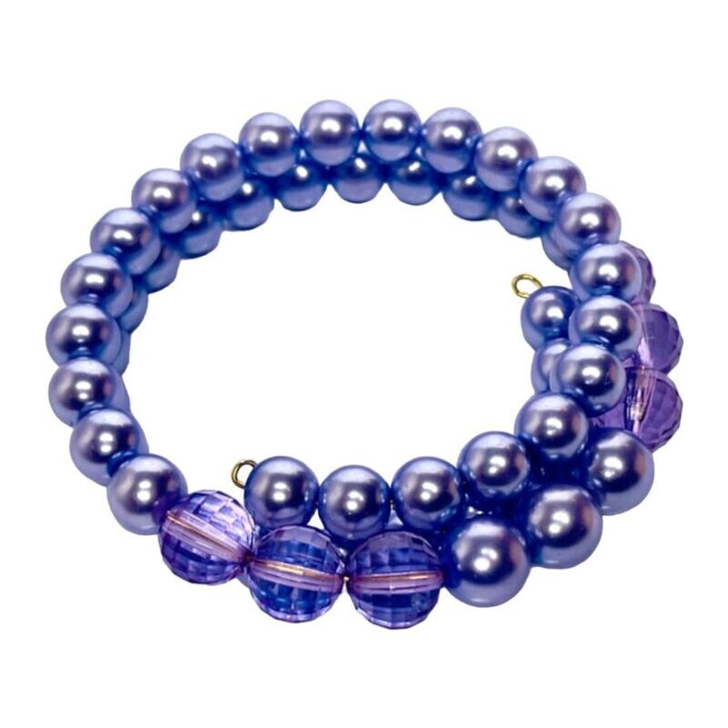 Lavender Wrap Bracelet