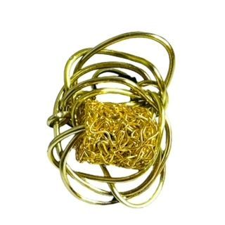 Twisted Gold Nest Ring