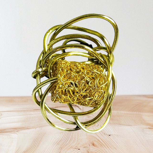 Twisted Gold Nest Ring