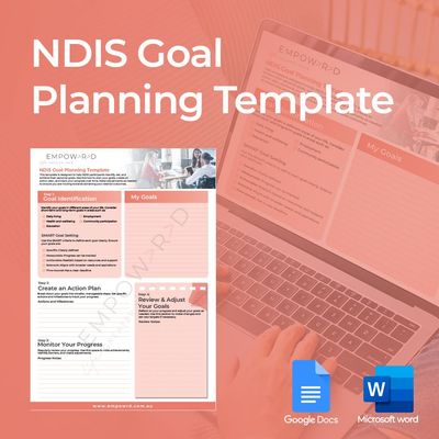 Free NDIS Goal Planning Template