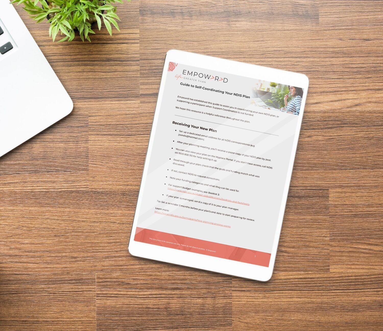 Guide to Self Coordinating your NDIS Plan
