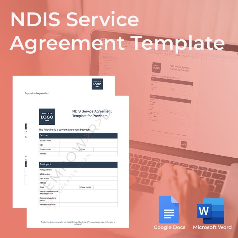 NDIS Service Agreement Template for Allied Health Providers