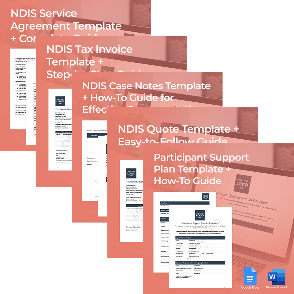 NDIS Independent Support Worker Templates & Guides | Compliance Bundle