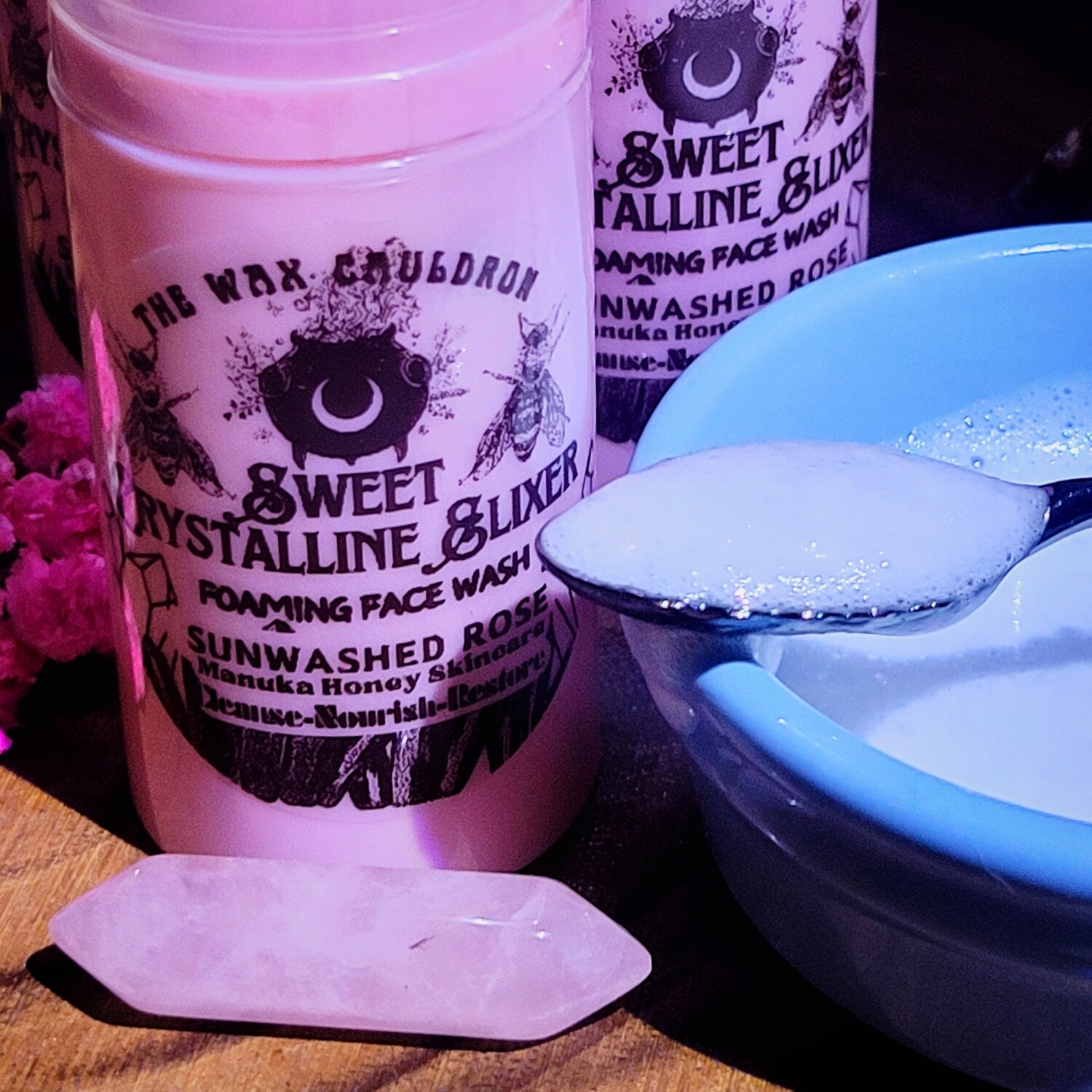 Sweet Crystalline Elixer- Foaming Face Wash