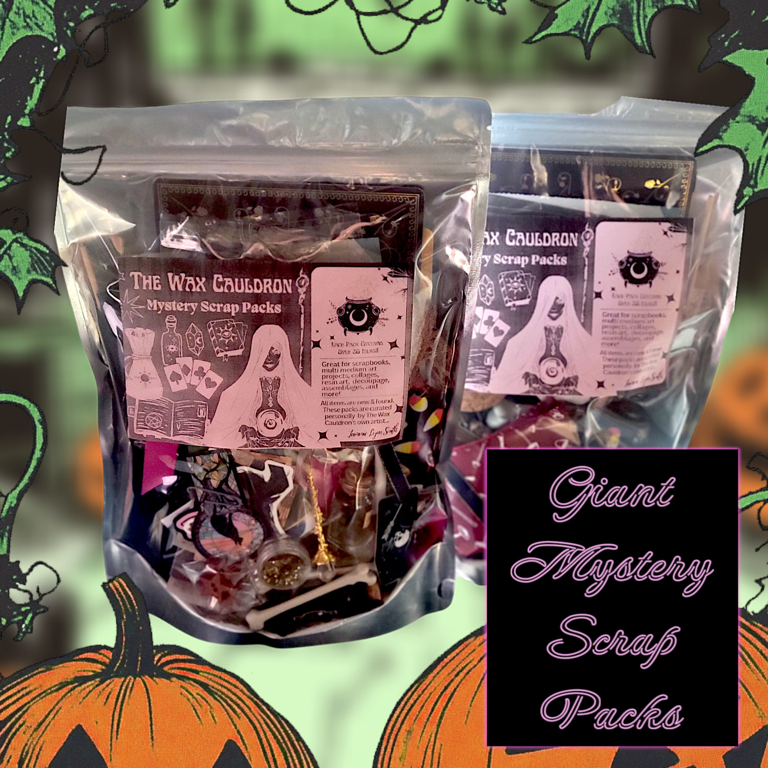 Mystery Scrap Packs- Crafting Supplies!
