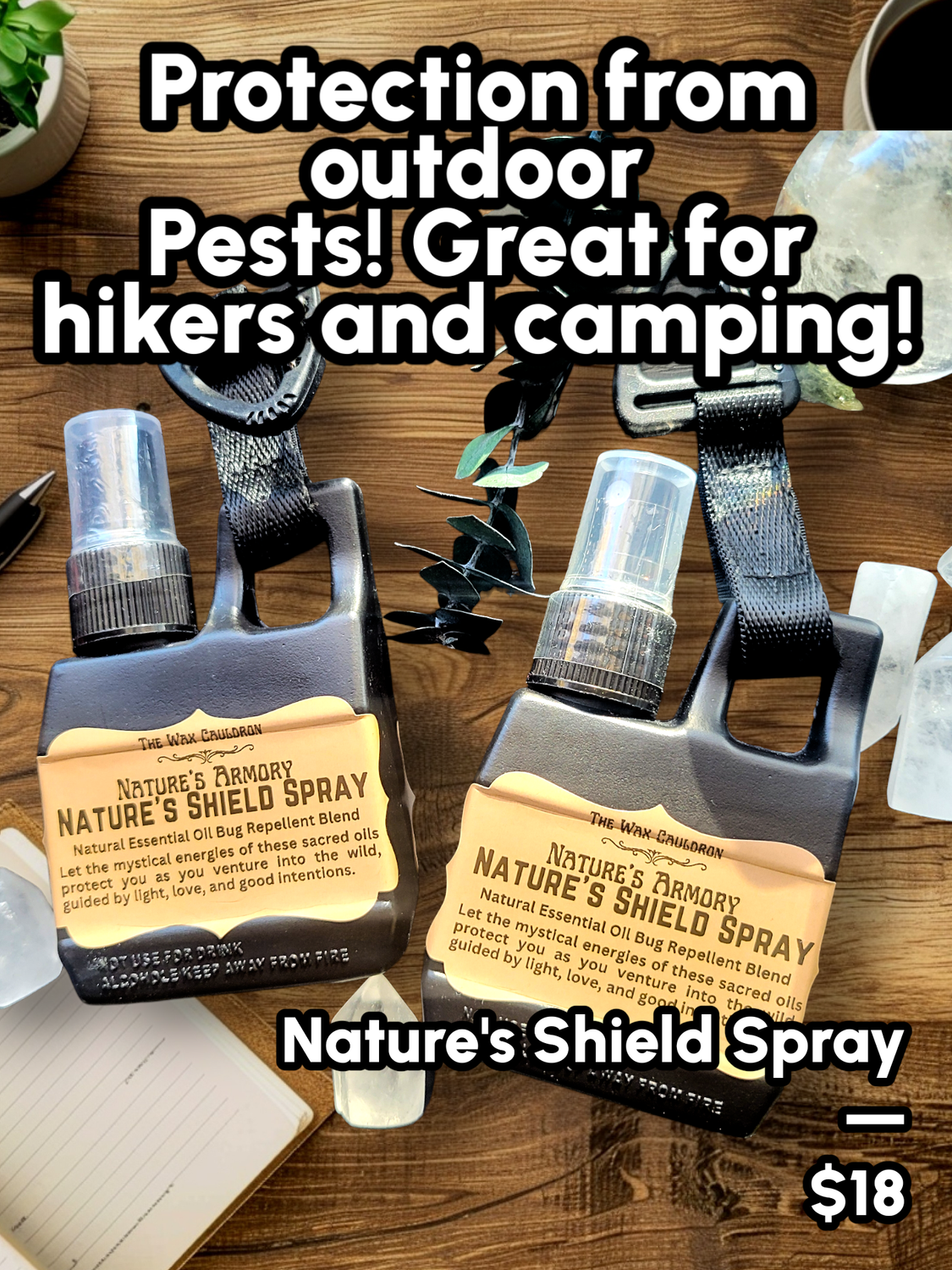 Nature&#39;s Armory- Nature&#39;s Shield Spray/ Bug Repellent
