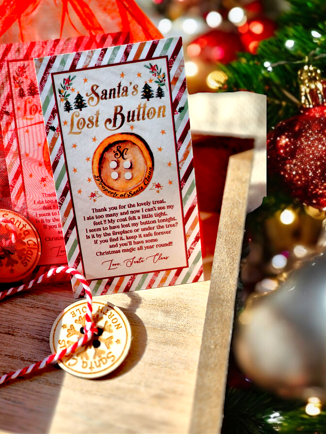 Santa’s Missing Button- Christmas Magic