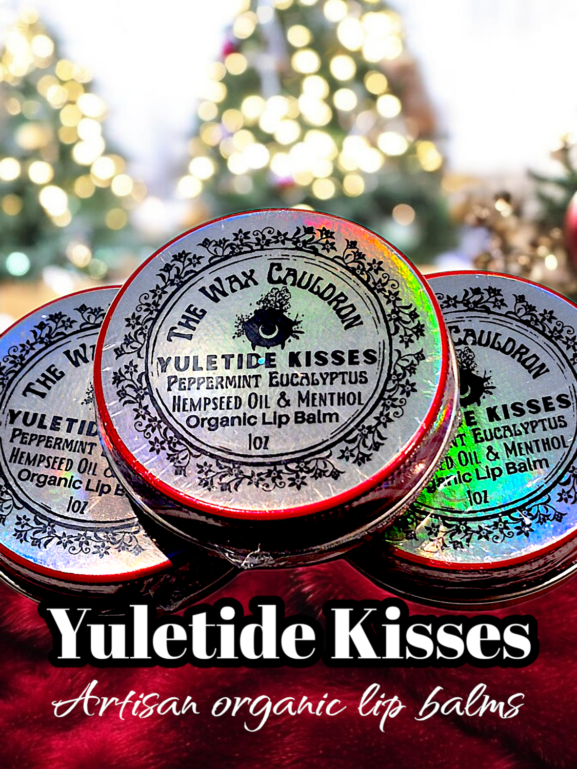 Yuletide Kisses Lip Balm Tin