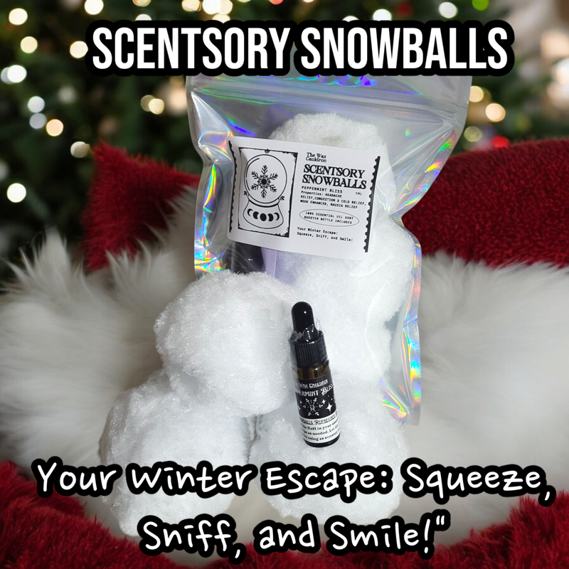 Scentsory Snowballs- Peppermint Bliss