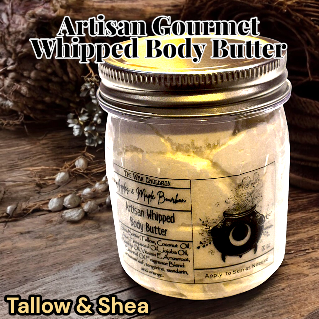 Artisan Gourmet Tallow &amp; Shea Whipped Body Butter