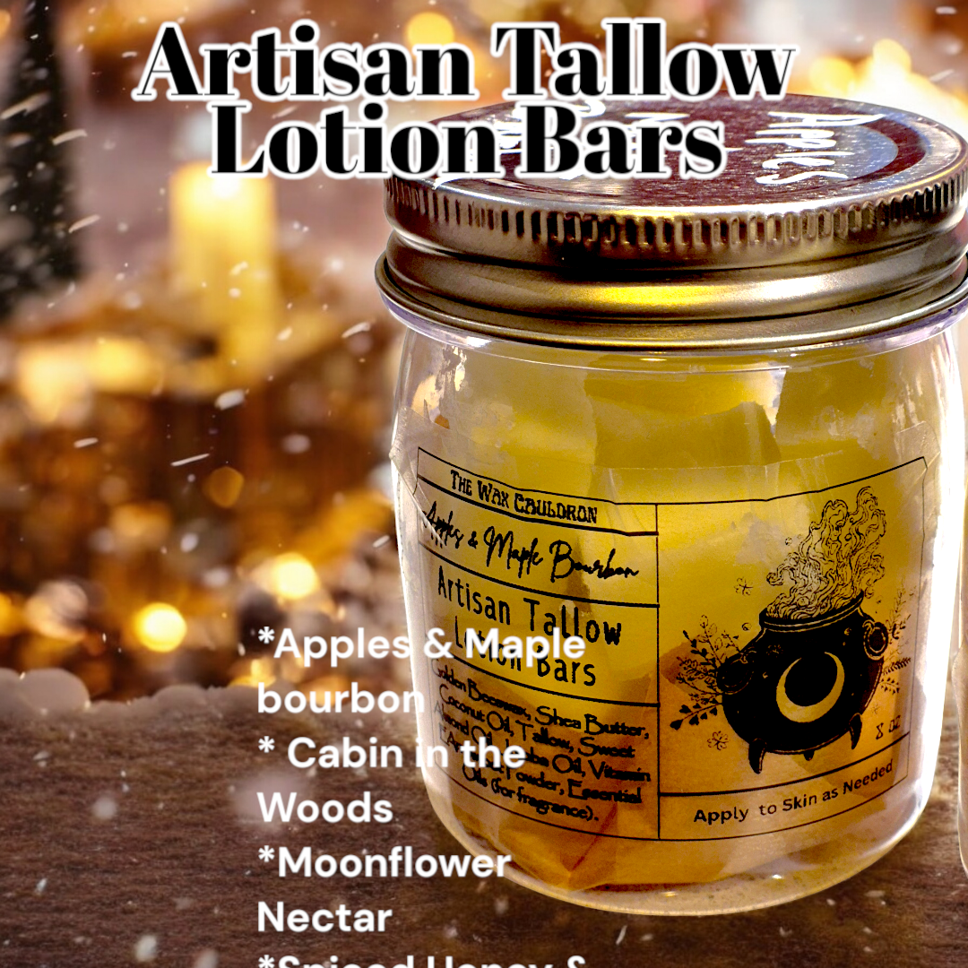 Artisan Tallow Lotion Bars- Cabin In The Woods