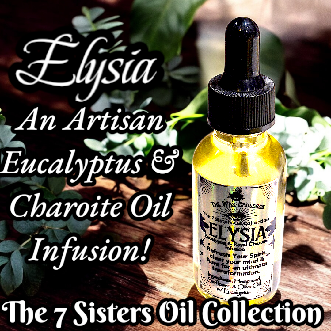 Elysia-Artisan Eucalyptus &amp; Crystal Energy Oil Infusion