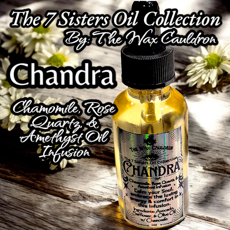 Chandra-Artisan Chamomile &amp; Crystal Energy Oil Infusion