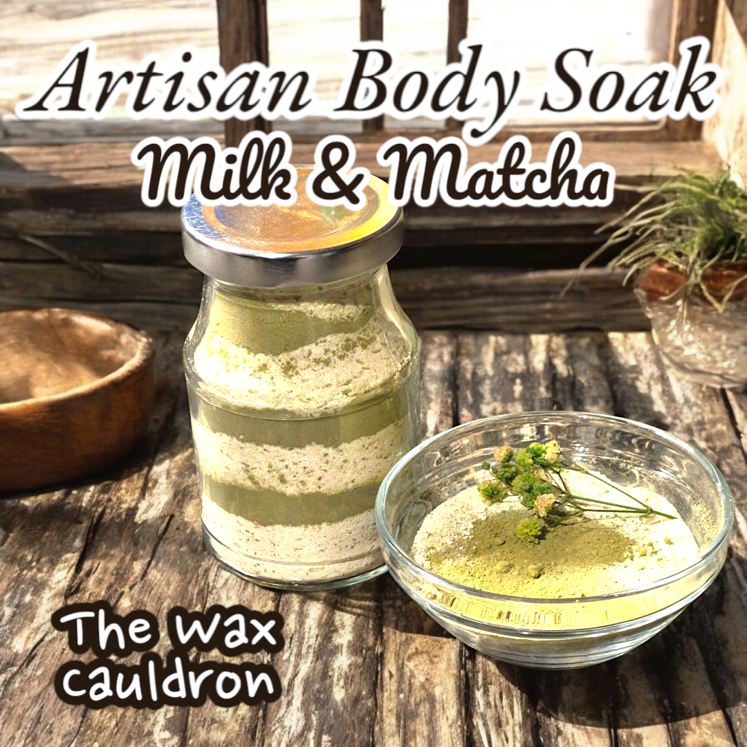 Artisan Body Soak- Milk &amp; Matcha