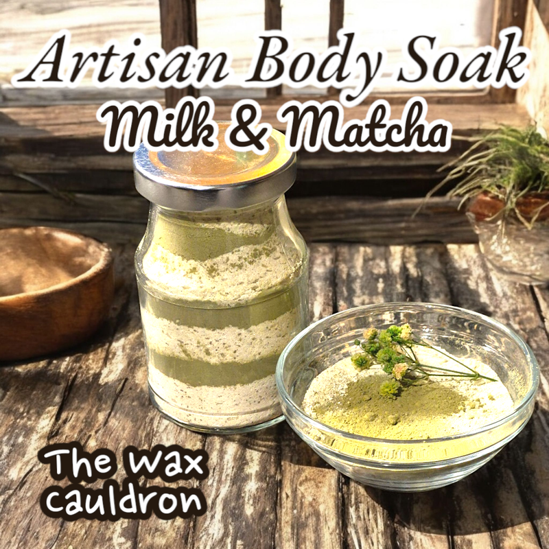 Artisan Body Soak- Milk &amp; Matcha