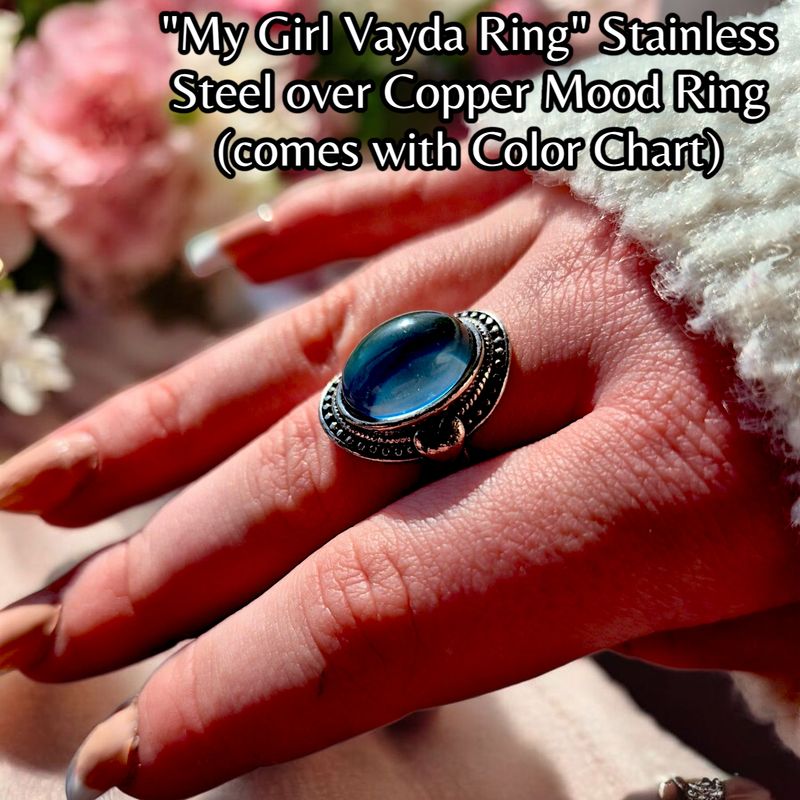 &quot;My Girl, Vayda&quot;  Classic Mood Ring
