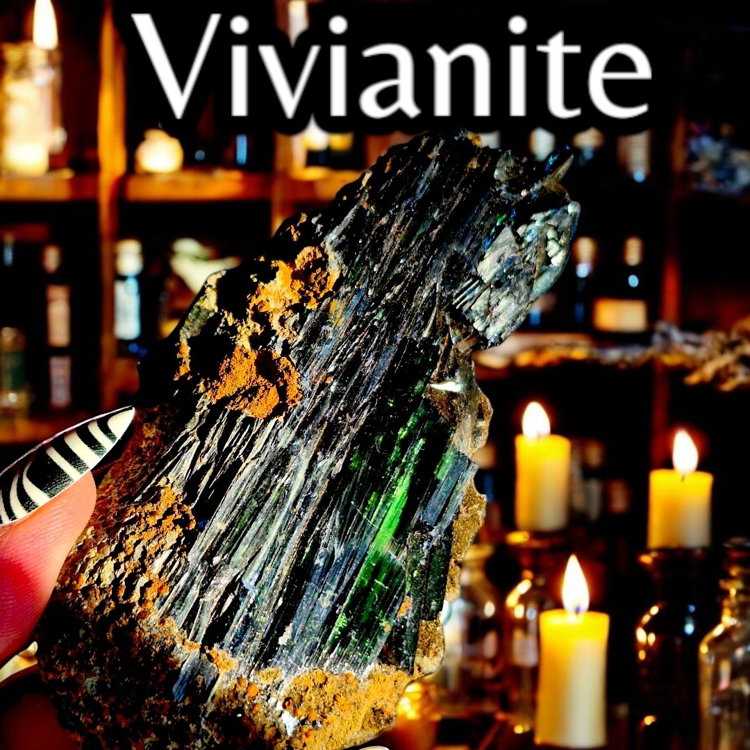 Vivianite Specimen- Transformation &amp; Growth