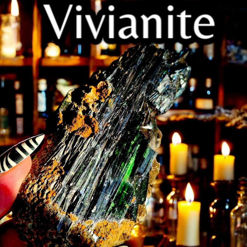Vivianite Specimen- Transformation &amp; Growth
