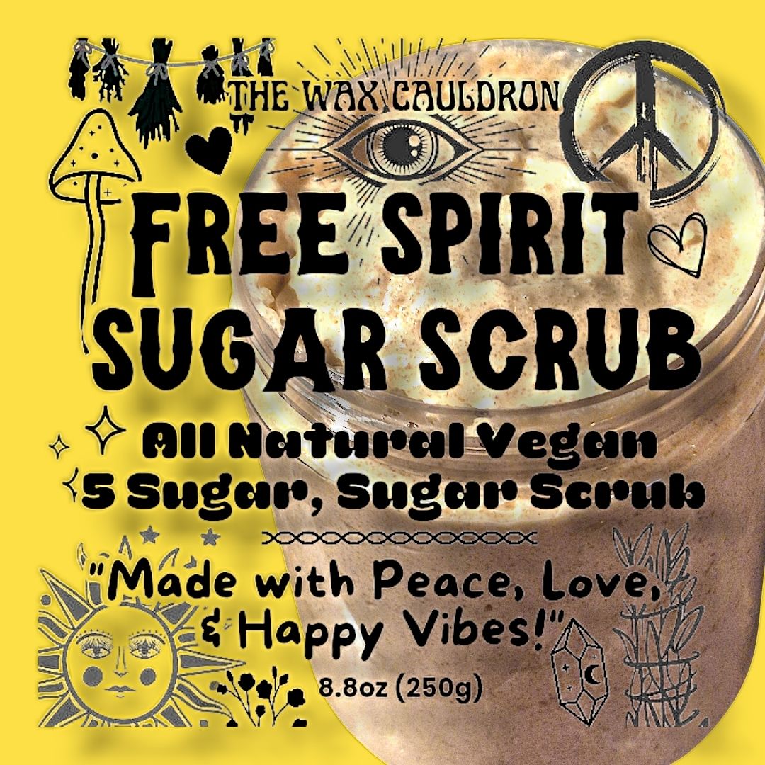Free Spirit Artisan Sugar Scrub- Vegan