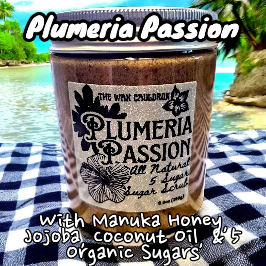 Plumeria Passion Artisan Sugar Scrub