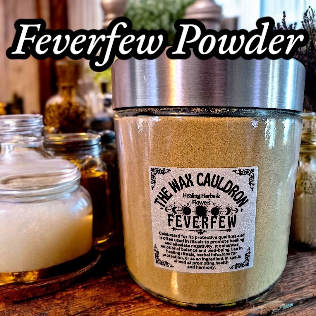 Powdered Feverfew- Herb bags