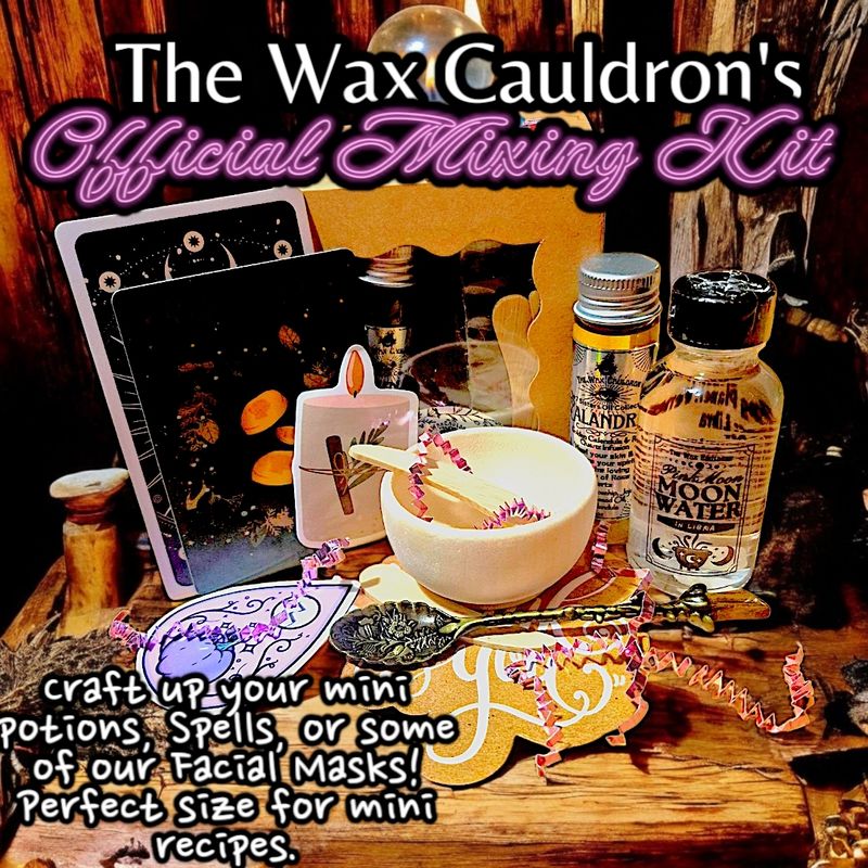 The Wax Cauldron’s Official Mixing Magic Kit