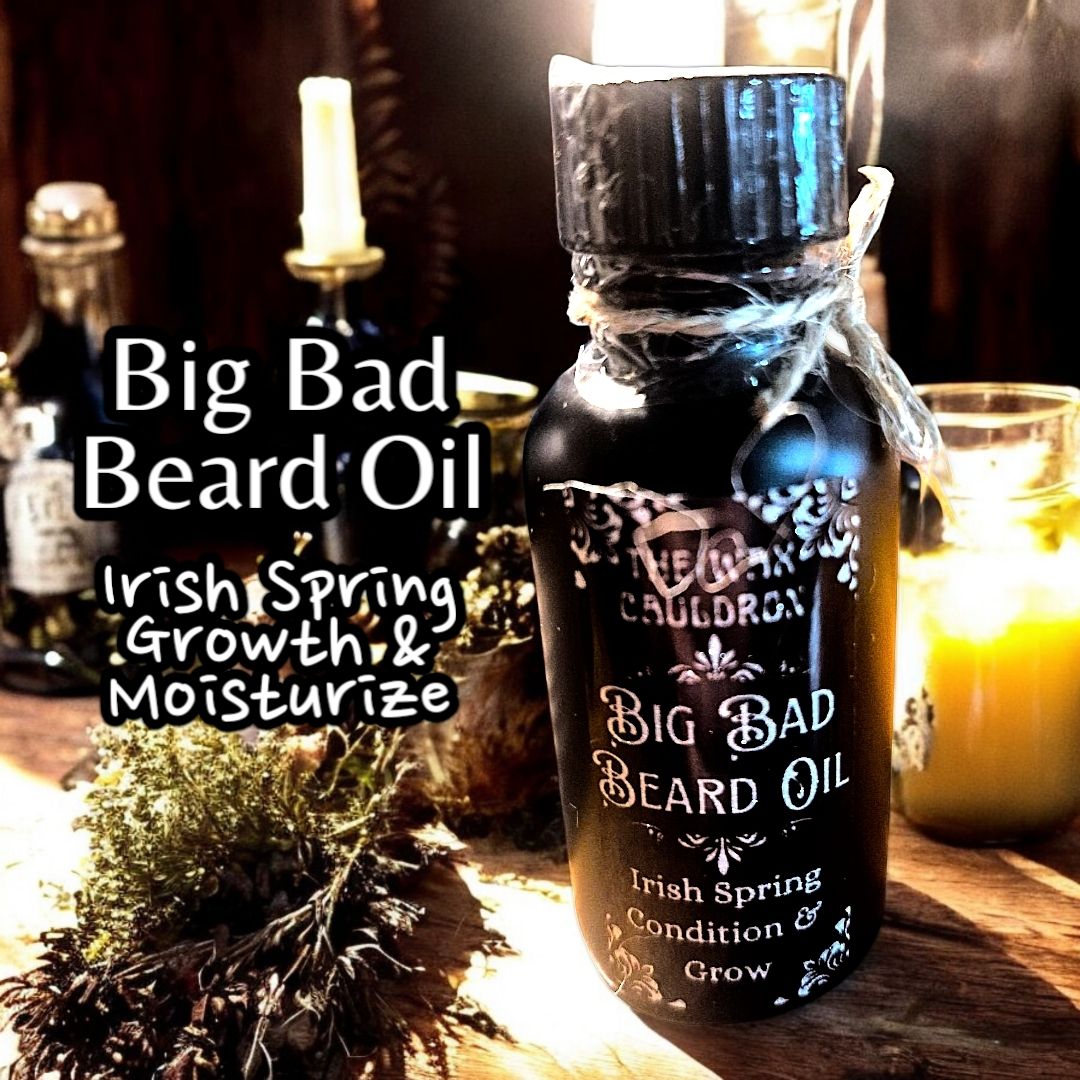 Big Bad Beard Oil- Growth &amp; Moisturizing