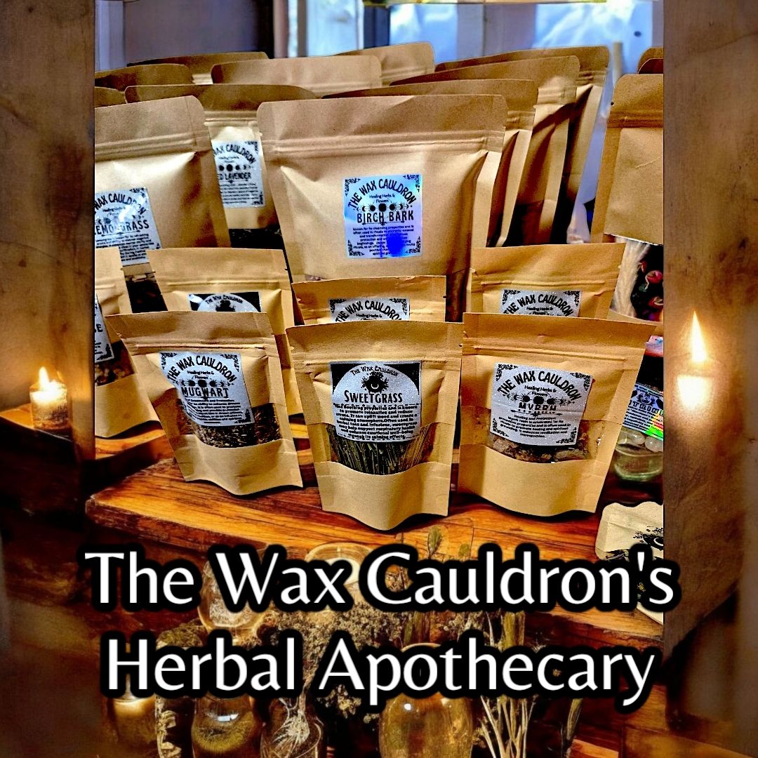 Dried Herbal Apothecary Bags- 3 sizes and over 40 different herbs!