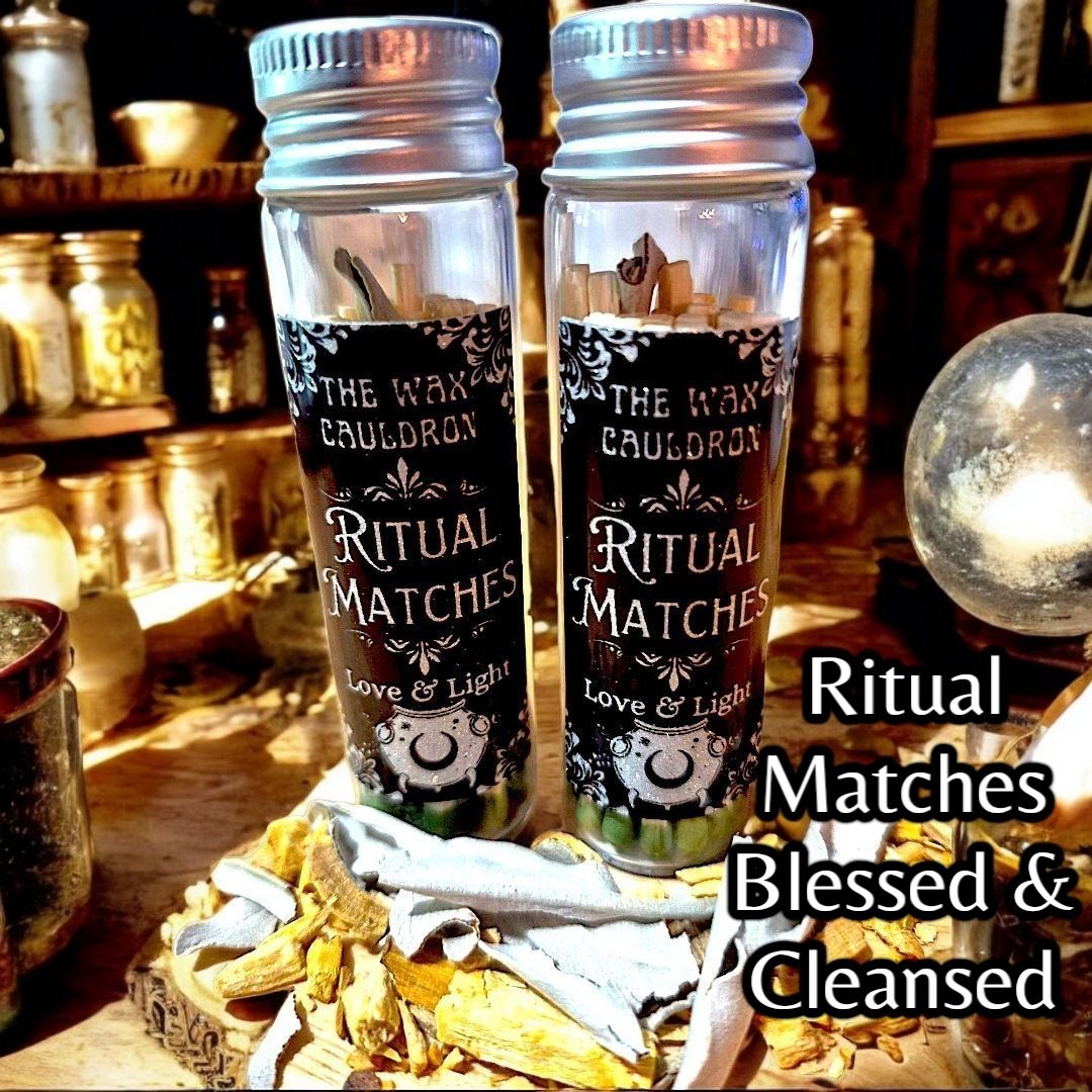 Ritual Matches - In Glass Bottle w/ Striker