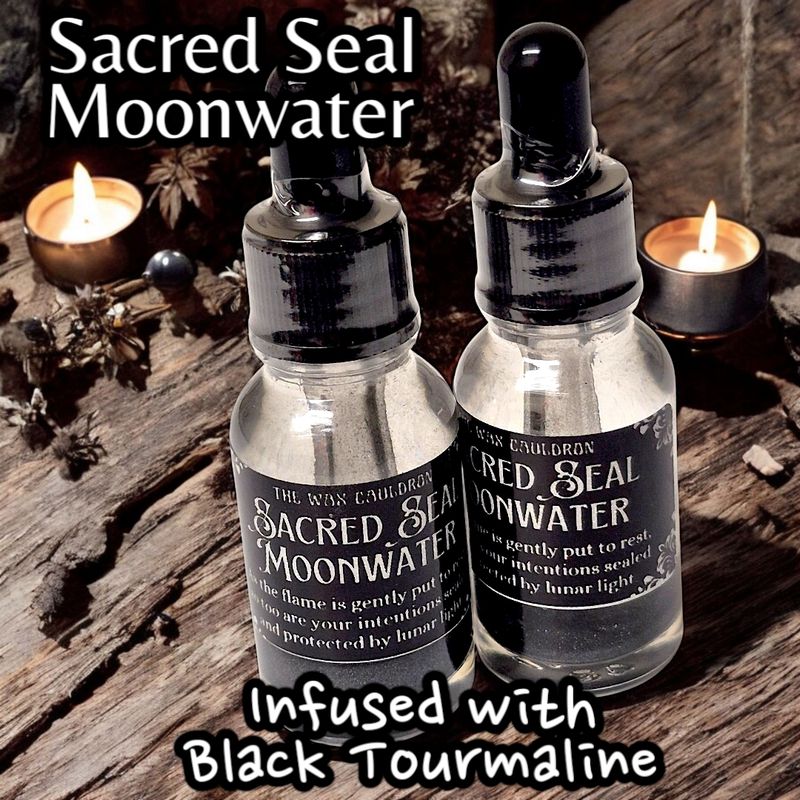 Sacred Seal Moonwater- Spellwork/Ritual/Alter Supplies