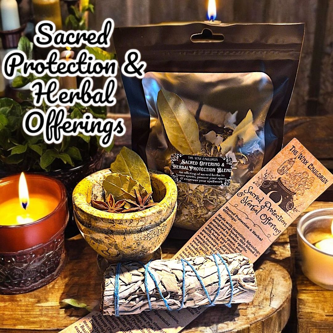 Sacred Offering &amp; Herbal Protection Blend