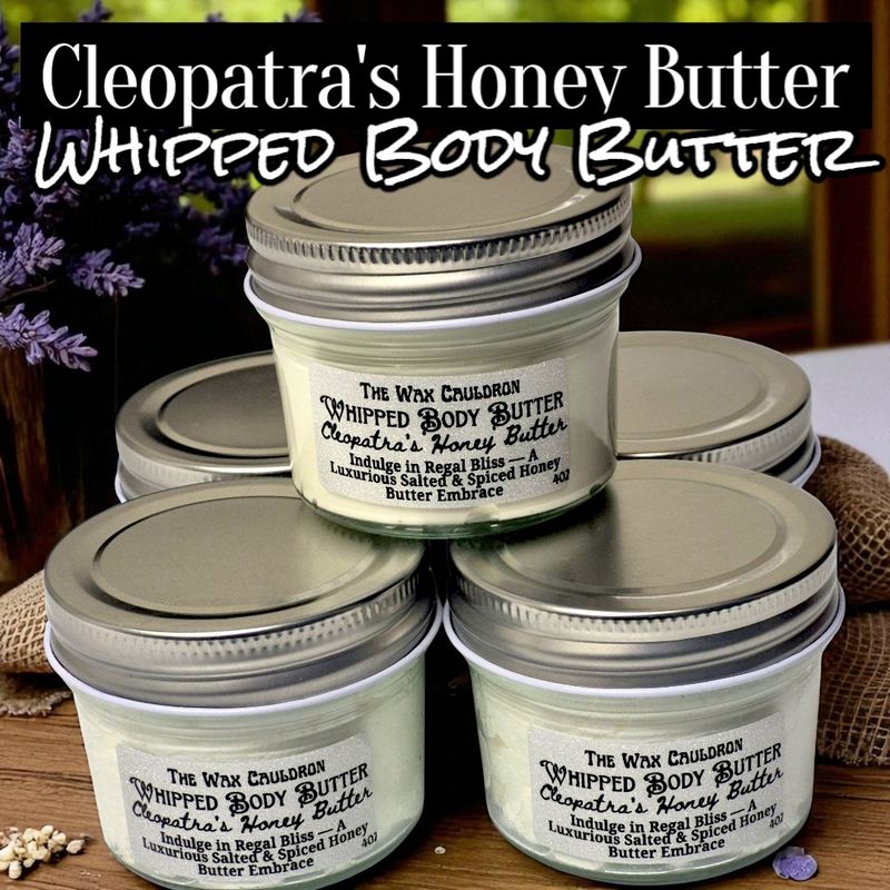 Whipped Body Butter-Cleopatra&#39;s Honey Butter 4oz