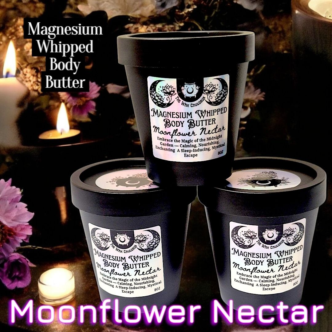 Magnesium Whipped Body Butter- Moonflower Mectar
