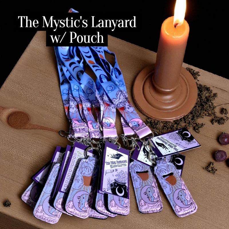 The Mystic&#39;s Lanyard &amp; Pouch Set