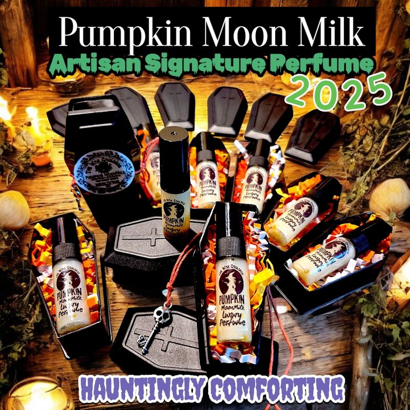 Pumpkin Moon Milk SIGNATURE Fall Perfume- Limited Edition
