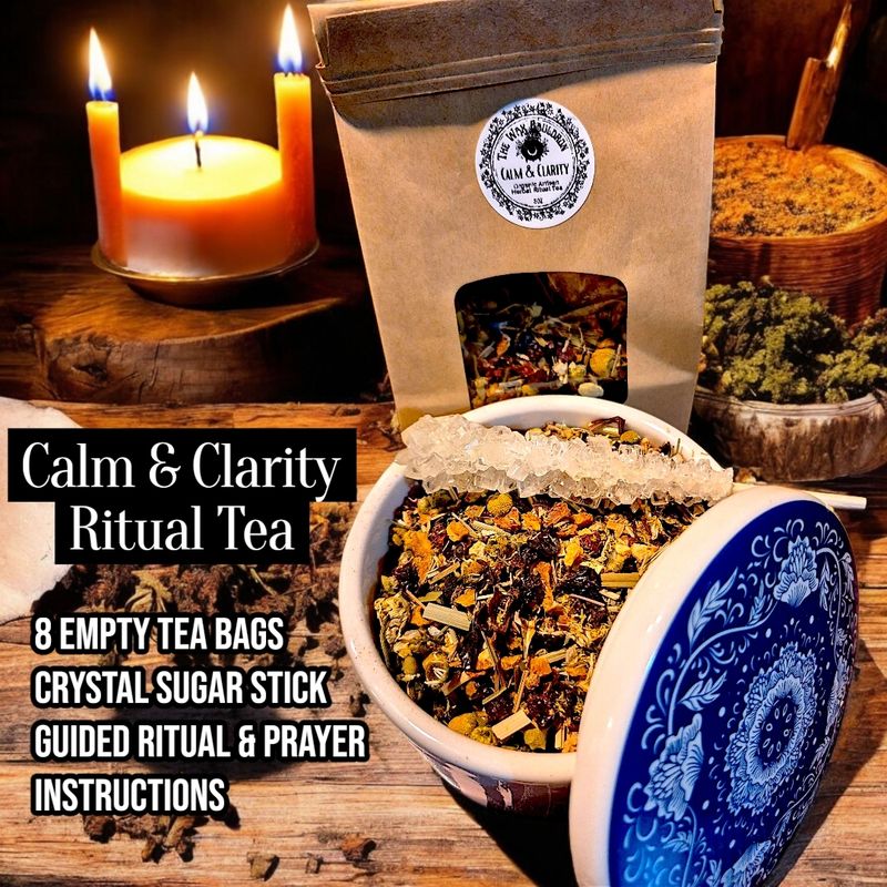 Calm &amp; Clarity Herbal Loose Ritual Tea Kit