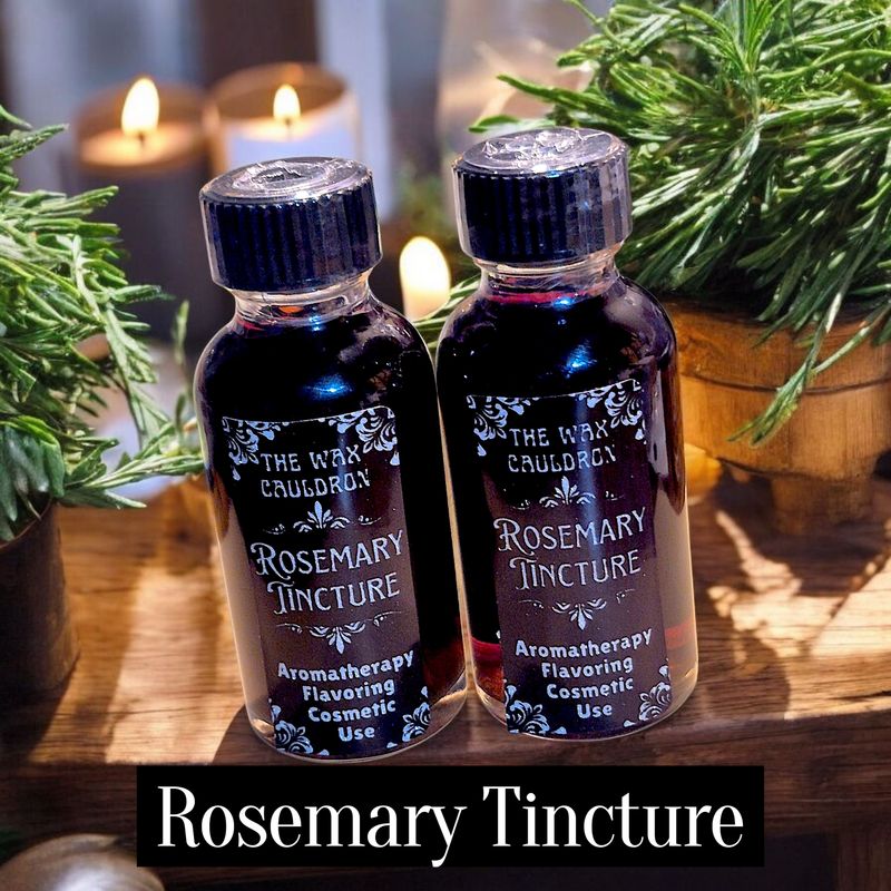 Pure Organic Rosemary Tincture- aged 10 months