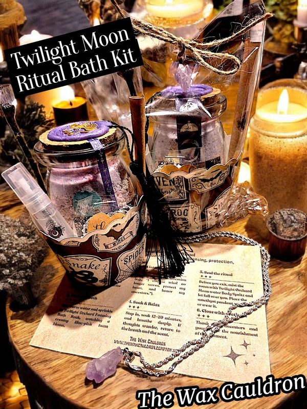 Twilight Moon Ritual Bath 7 piece Kit