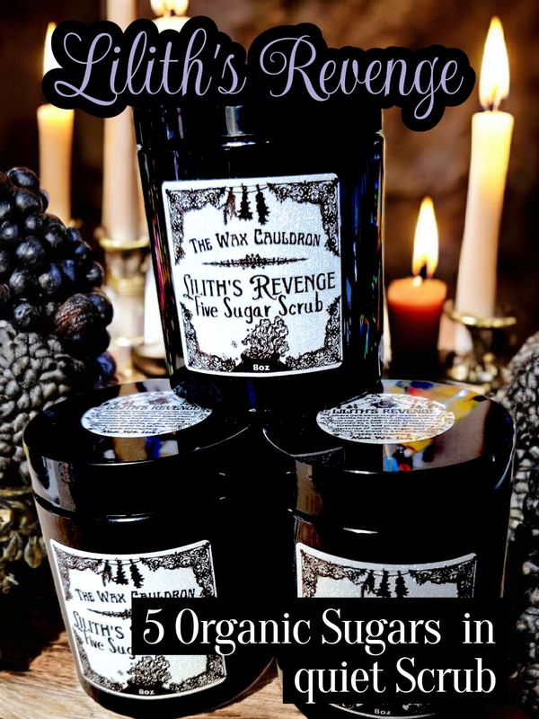 Lilith's Revenge- Artisan 5 Sugar Foaming Sugar Scrub Lilith's Revenge- Artisan 5 Sugar Foaming Sugar Scrub