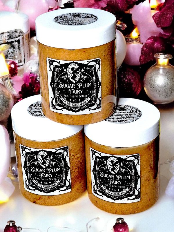 Sugar Plum Fairy- Artisan 5 Sugar Foaming Sugar Scrub Sugar Plum Fairy- Artisan 5 Sugar Foaming Sugar Scrub